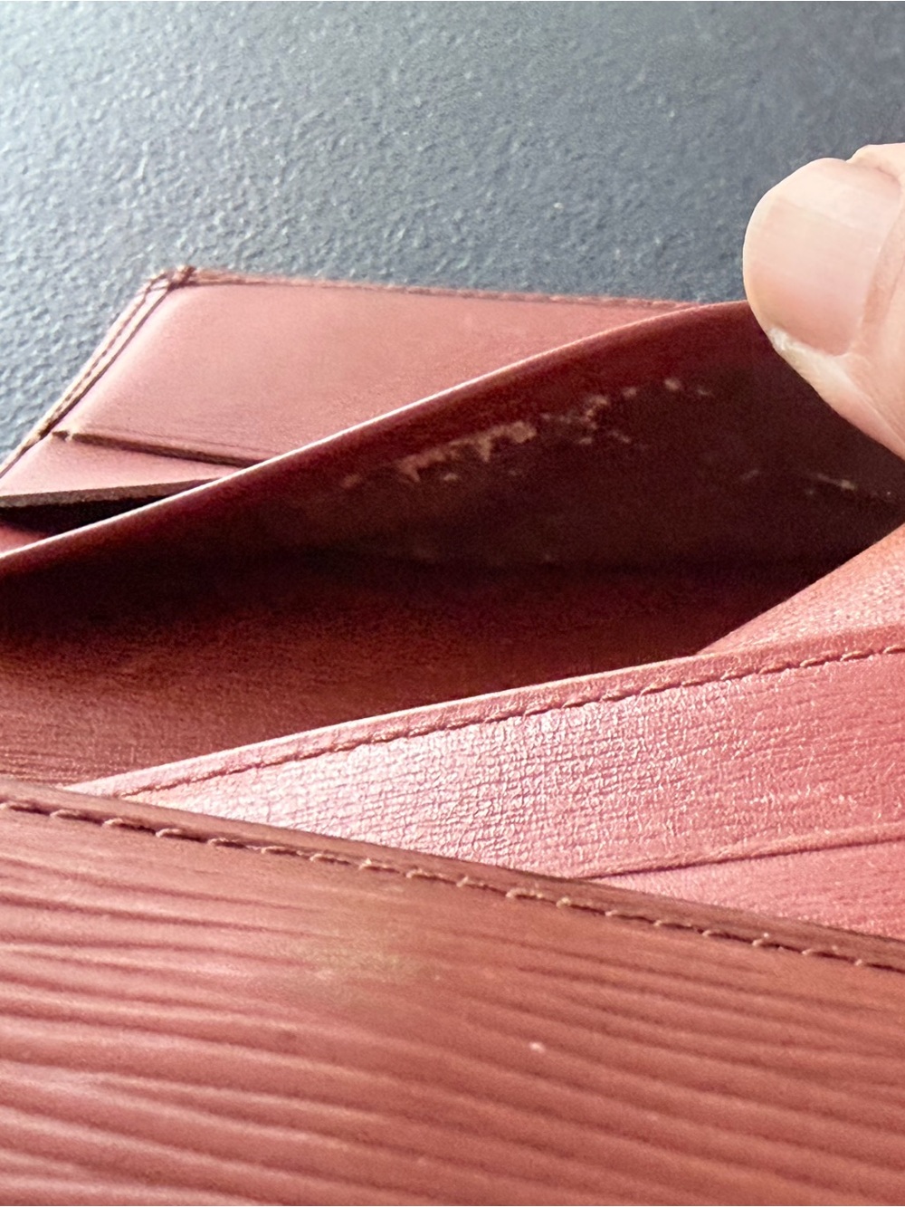 Louis Vuitton Brown Epi Leather Compact Wallet - Picture 12 of 16